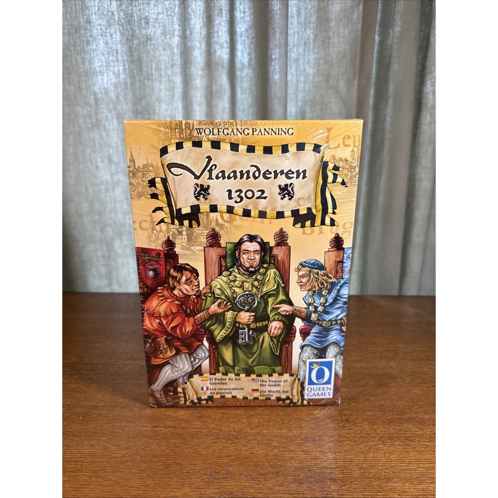 Vlaanderen 1302 Strategy Board Game  Wolfgang Panning 2005 Sealed